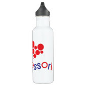 I <3 Montessori Wasser-Flasche Edelstahlflasche (Rechts)
