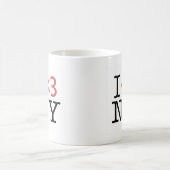I <3 NY KAFFEETASSE (Mittel)