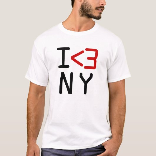 I <3 NY T-Shirt (Vorderseite)
