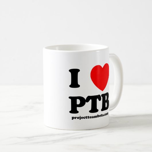 I <3 PTB Tasse (VorderseiteRechts)