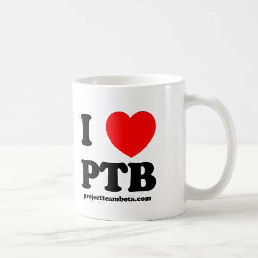 I <3 PTB Tasse (Rechts)