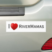 I <3 RiverMamas Autoaufkleber (Auf Auto)