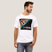 I <3 Techno T-Shirt (Vorne ganz)
