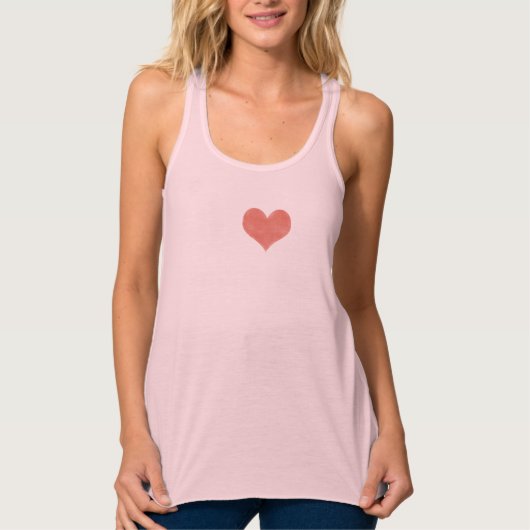 I < 3 Urlaub Tank Top (Vorderseite)