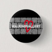 I <3 WalkingGallery-Taste - Design 2020 Button (Vorderseite)