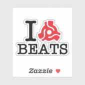 I 45 Adapter Beats Aufkleber (Blatt)