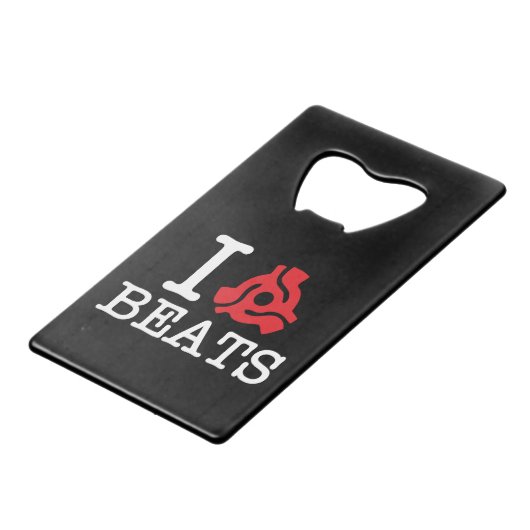I 45 Adapter Beats Geldkarten Flaschenöffner (Vorderseite Schrägansicht)
