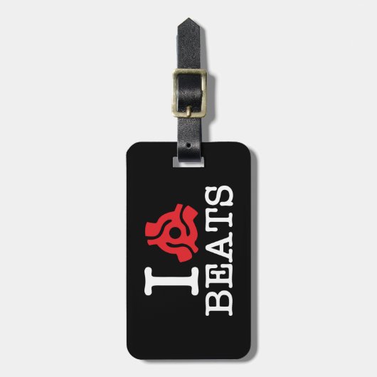 I 45 Adapter Beats Gepäckanhänger (Vorderseite vertikal)