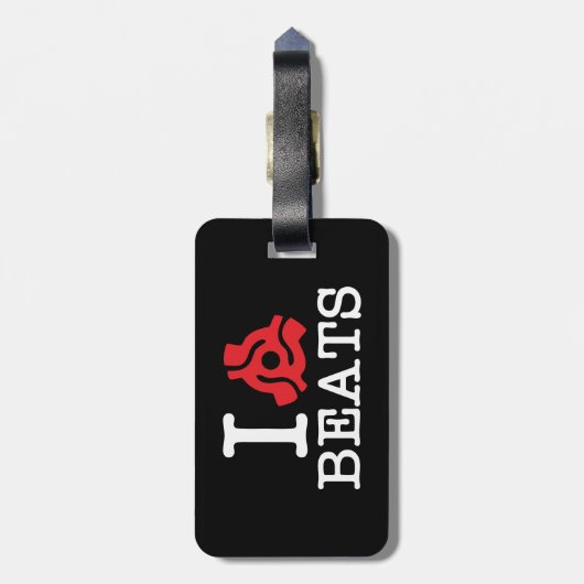 I 45 Adapter Beats Gepäckanhänger (Rückseite vertikal)