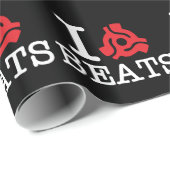 I 45 Adapter Beats Geschenkpapier (Rolleneckpunkt)