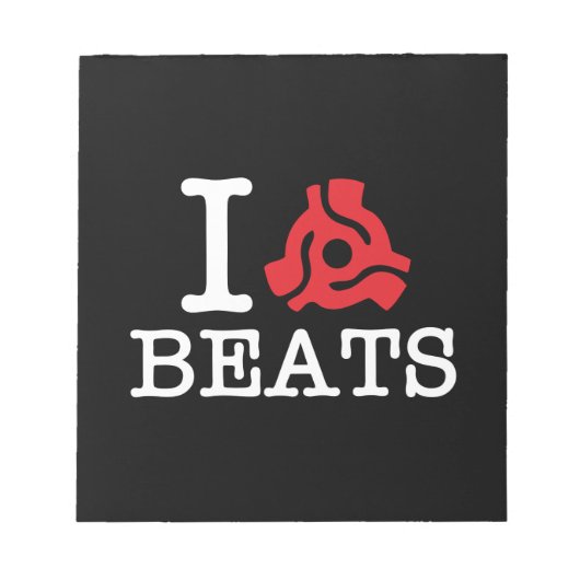 I 45 Adapter Beats Notizblock (Vorderseite)