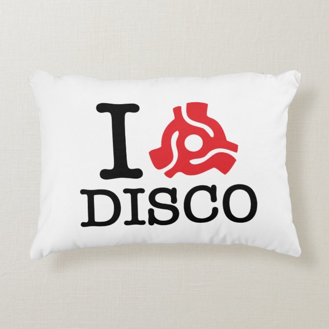 I 45 Adapter Disco Dekokissen (Vorderseite)