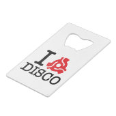 I 45 Adapter-Disco Geldbeutel Flaschenöffner (Rückseite Schrägansicht)