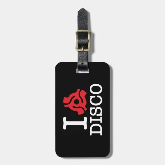 I 45 Adapter-Disco Gepäckanhänger (Vorderseite vertikal)