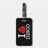 I 45 Adapter-Disco Gepäckanhänger (Rückseite vertikal)