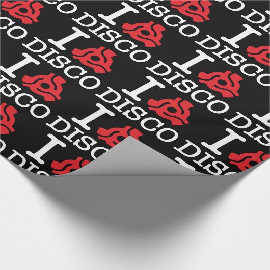 I 45 Adapter-Disco Geschenkpapier (Ecke)