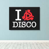 I 45 Adapter Disco Leinwanddruck (Insitu (Holzboden))