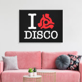 I 45 Adapter Disco Leinwanddruck (Insitu (Wohnzimmer))