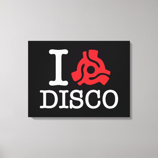 I 45 Adapter Disco Leinwanddruck (Vorderseite)
