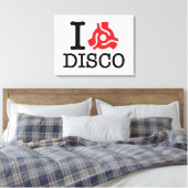 I 45 Adapter-Disco Leinwanddruck (Insitu (Schlafzimmer))