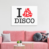 I 45 Adapter-Disco Leinwanddruck (Insitu (Wohnzimmer))