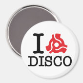 I 45 Adapter-Disco Magnet (Vorderseite/Rückseite)