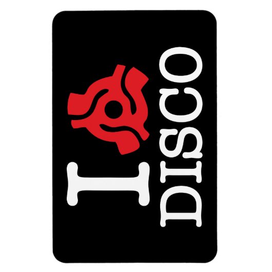 I 45 Adapter-Disco Magnet (Vertikal)