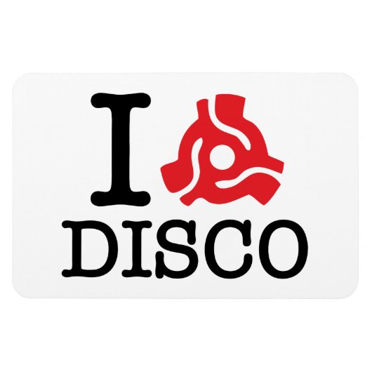 I 45 Adapter-Disco Magnet (Horizontal)