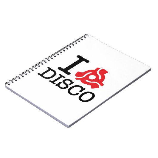 I 45 Adapter-Disco Notizblock (Linke Seite)