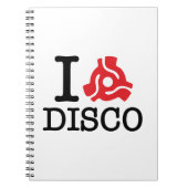I 45 Adapter-Disco Notizblock (Vorderseite)