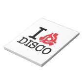 I 45 Adapter-Disco Notizblock (Rotiert)