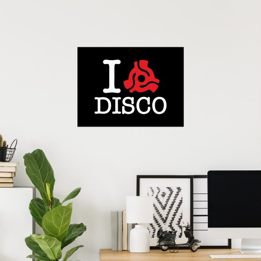 I 45 Adapter-Disco Poster (Heimbüro)