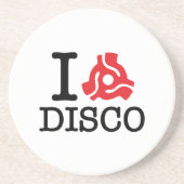 I 45 Adapter-Disco Sandstein Untersetzer (Vorne)