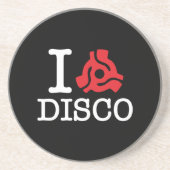 I 45 Adapter-Disco Sandstein Untersetzer (Vorne)