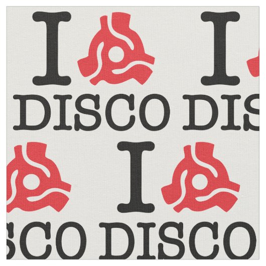 I 45 Adapter-Disco Stoff (Nahaufnahme)