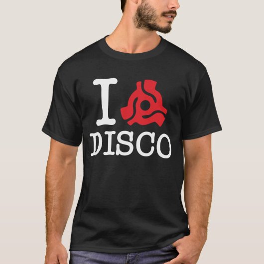 I 45 Adapter-Disco T-Shirt (Vorderseite)
