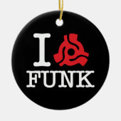 I 45-Adapter-Funk Keramik Ornament (Vorne)
