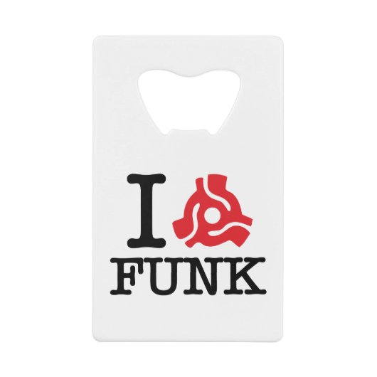 I 45-Adapter-Funk Kreditkarten Flaschenöffner (Vorderseite)