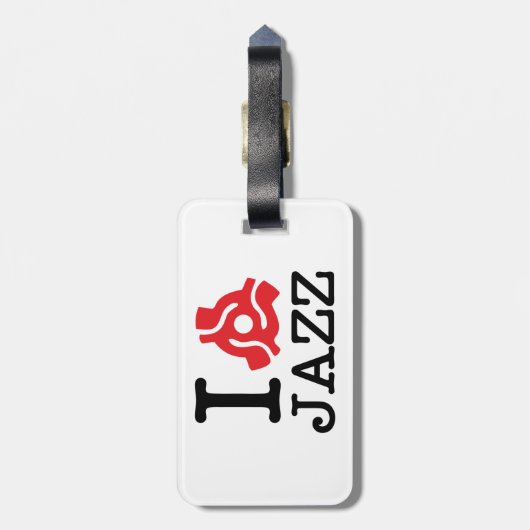 I 45 Adapter Jazz Gepäckanhänger (Rückseite vertikal)