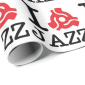I 45 Adapter Jazz Geschenkpapier (Rolleneckpunkt)