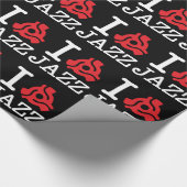 I 45 Adapter Jazz Geschenkpapier (Ecke)