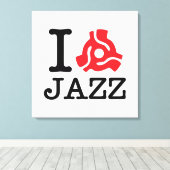 I 45 Adapter Jazz Leinwanddruck (Insitu (Holzboden))