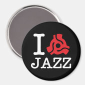 I 45 Adapter Jazz Magnet (Vorderseite/Rückseite)