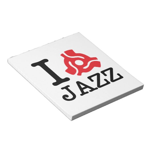 I 45 Adapter Jazz Notizblock (angewinkelt)
