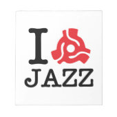 I 45 Adapter Jazz Notizblock (Vorderseite)