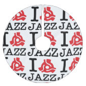 I 45 Adapter Jazz Polyester Weihnachtsbaumdecke (Vorderseite)
