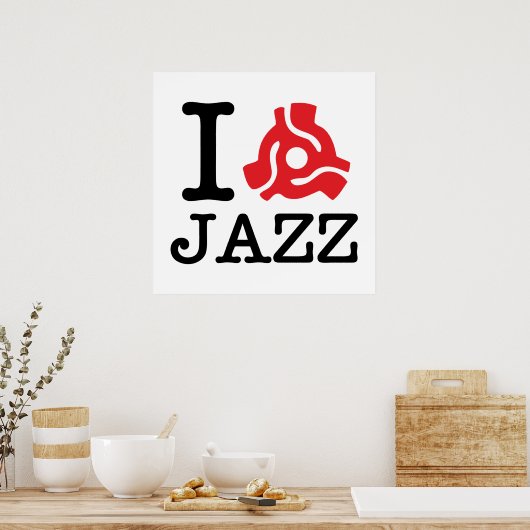 I 45 Adapter Jazz Poster (Küche)