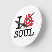 I 45-Adapter-Soul Runde Wanduhr (Winkel)