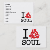 I 45-Adapter-Soul Visitenkarte (Vorne/Hinten)
