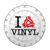 I 45 Adapter Vinyl Dartscheibe (vorne)